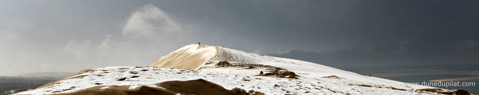 Dune du Pilat neige 2018