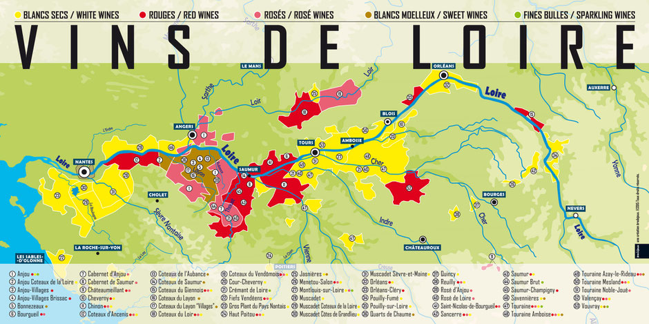 VinoLoire - Vincent Delaby - carte des vins de Loire ©InterLoire