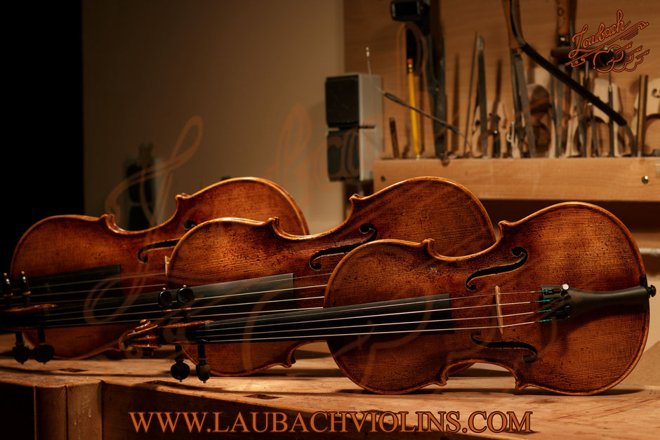 LAUBACH MASTER VIOLIN MODELL LTD. EDITION-168V  ANTIK SMALL SIZE