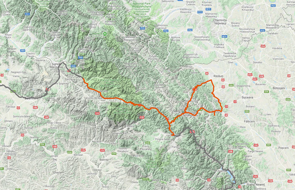 Karparten Karte Tag8 / Carpatians Map Day8