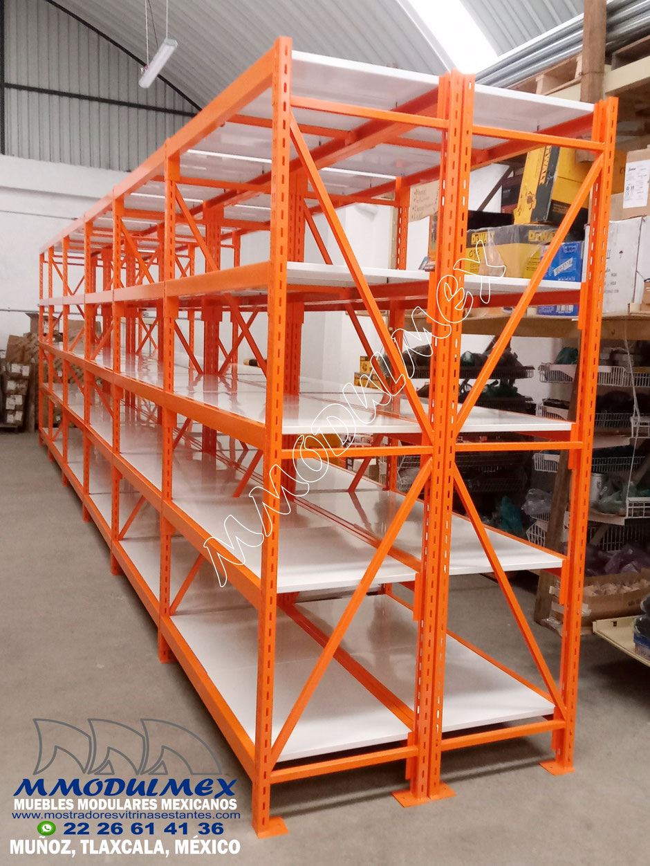 Racks de carga semi pesada para ferretería.