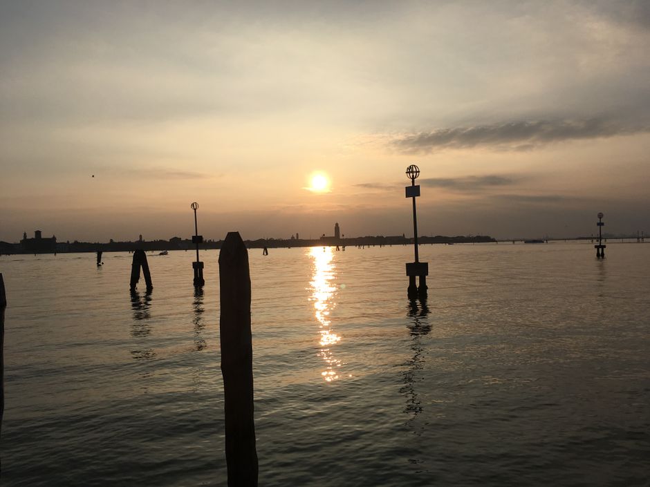 Sunset in Venice