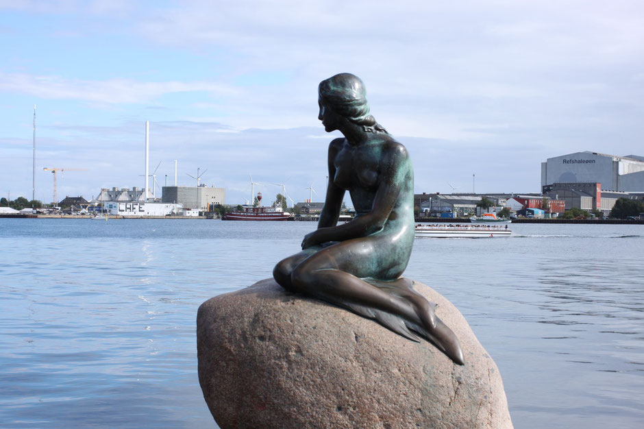 The Little Mermaid in Copenhagen