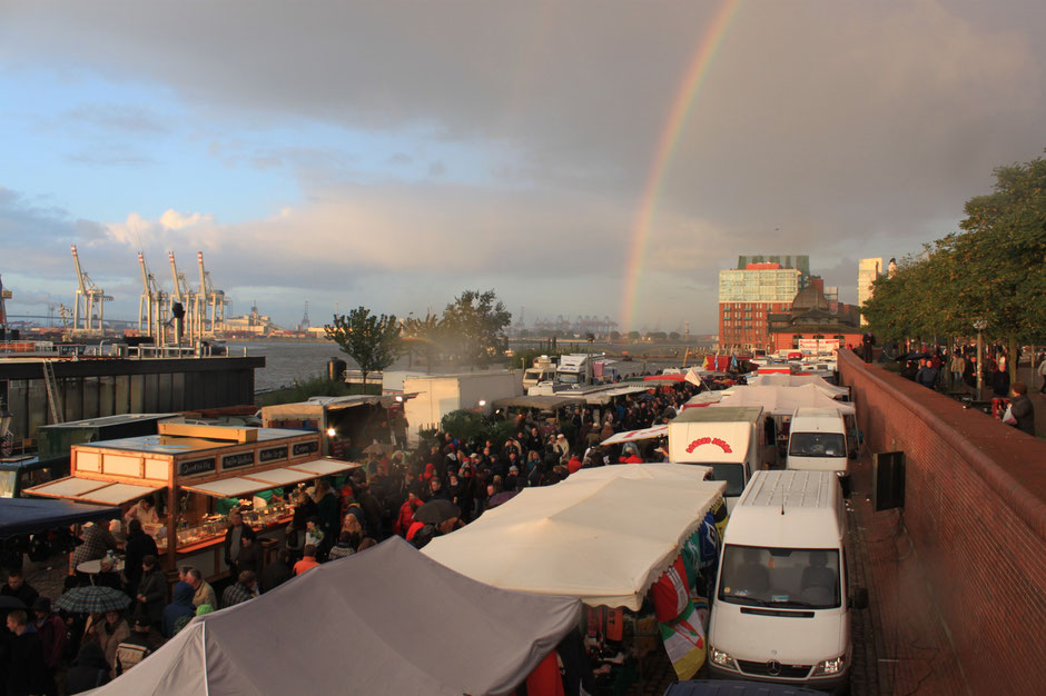 Fish market, Fischmarkt Hamburg