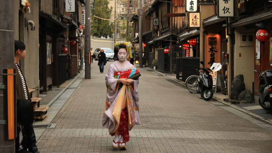 Geisha in Kyoto, Maiko in Kyoto