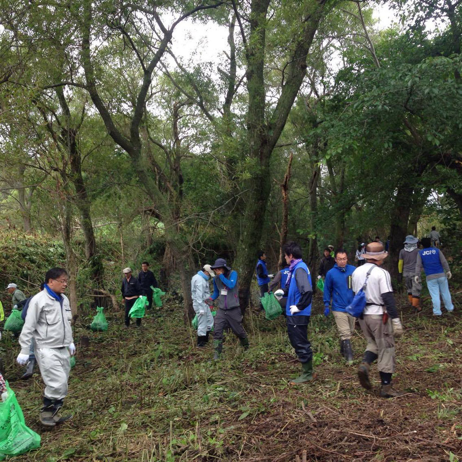 栗山町　北海道　ボランティア　清掃活動