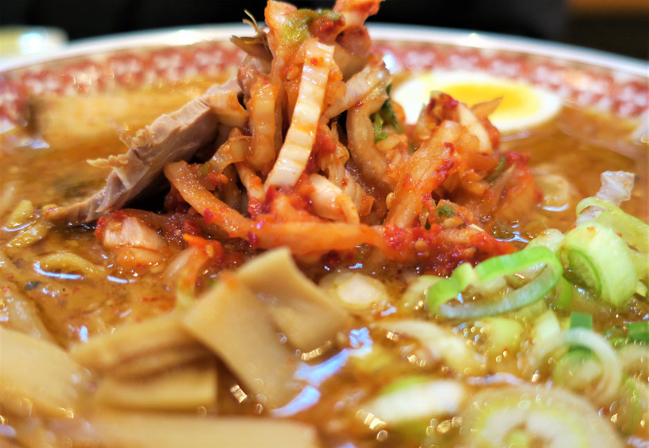 栗山町　キムチラーメン