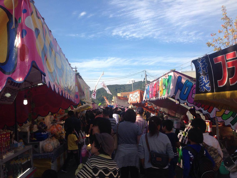 北海道　栗山町　夏祭り　秋祭り　栗山天満宮祭り