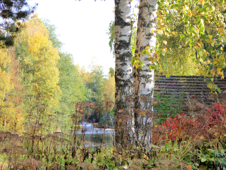 Herbst Finnland See