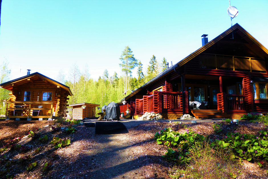 Sauna Finland Ferienhaus