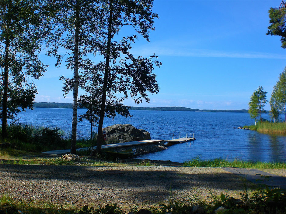 Bucht See Finnland