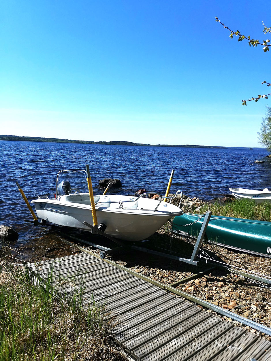 Boote See Finnland