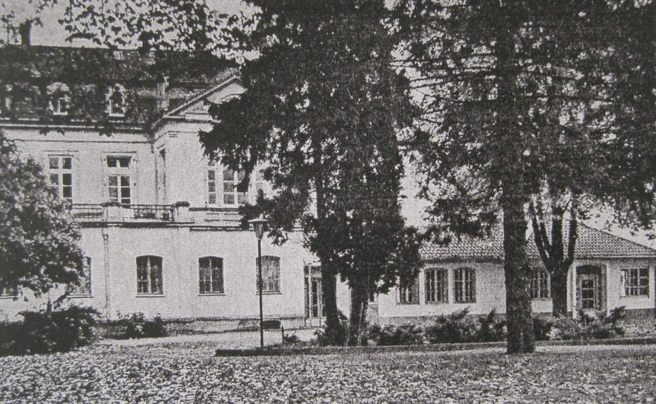 Parkhaus Mürl vor dem Brand, ca. 1951