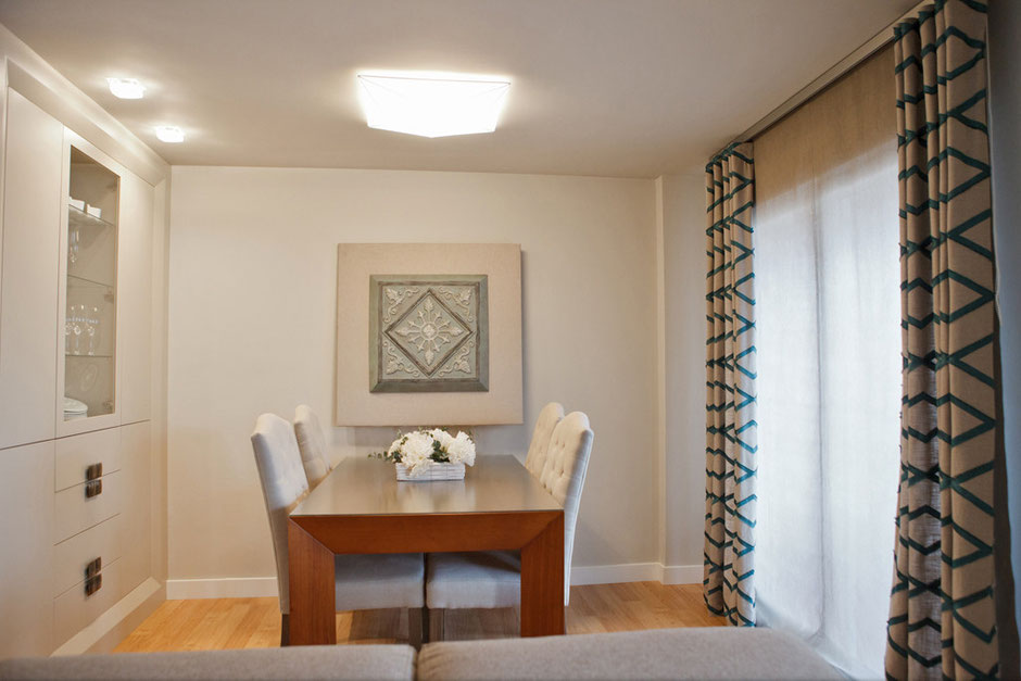 Cortinas de comedor tapidecor, interiorismo y decoración Cortinas de comedor