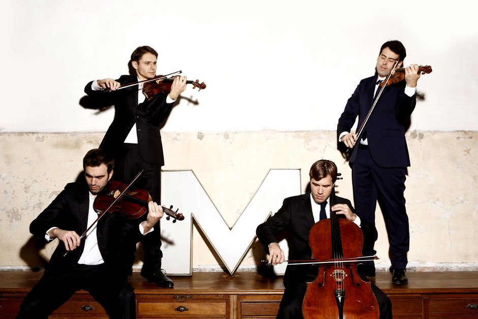 Quatuor Modigliani - Photo © Marie Staggat