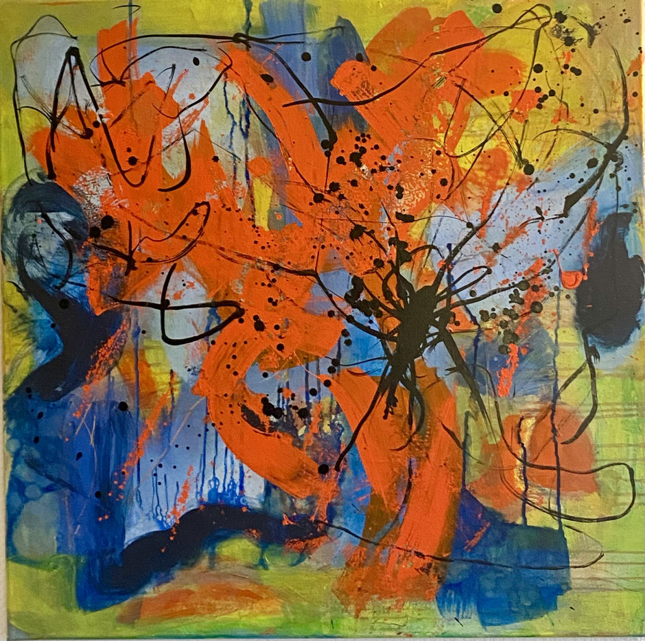 90 x 90 cm - Acryl