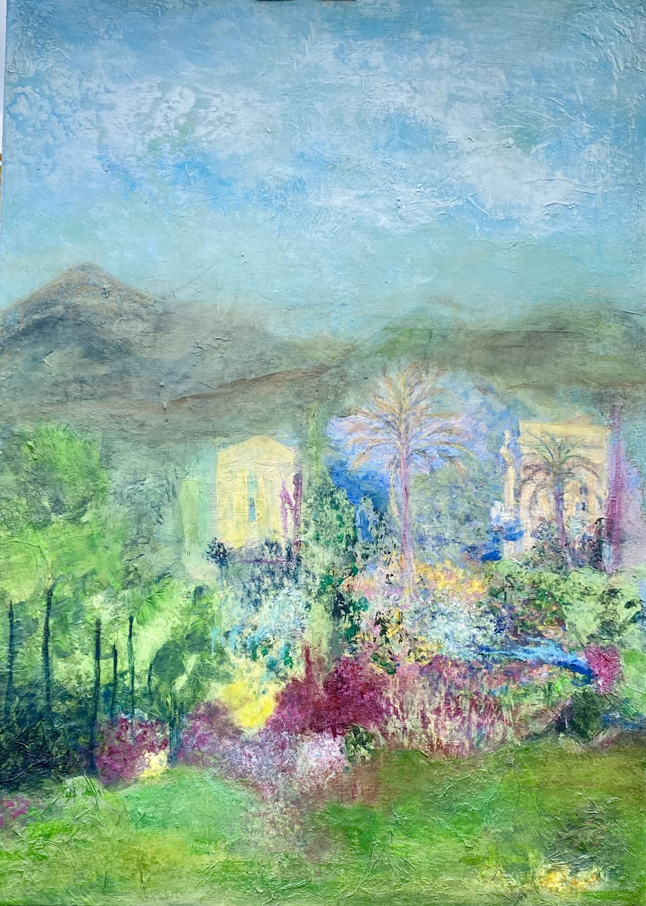 7557 - Cannes im Frühling - 60 x 80 cm