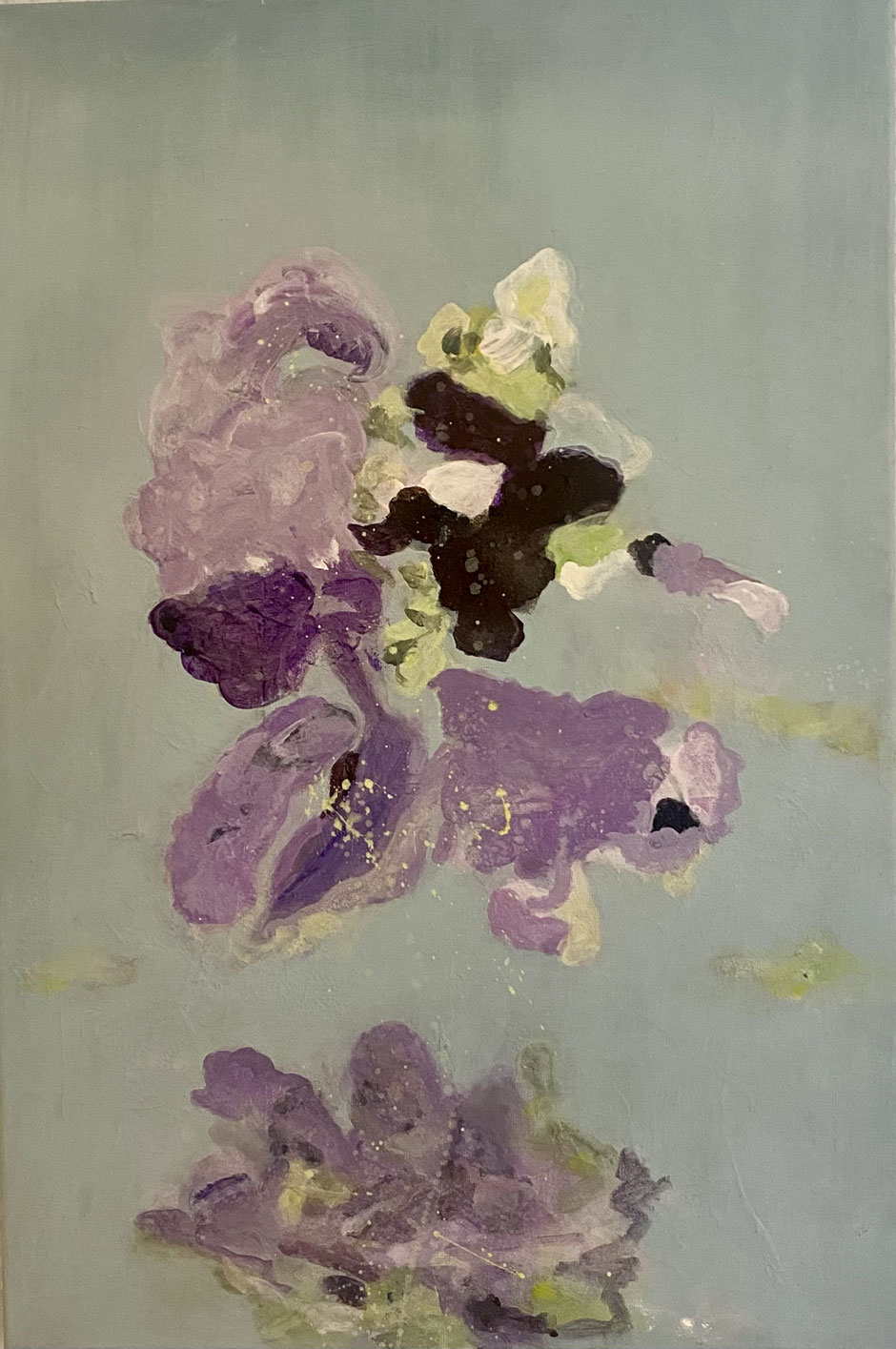 Schönheit in lila - 60 x 40 cm