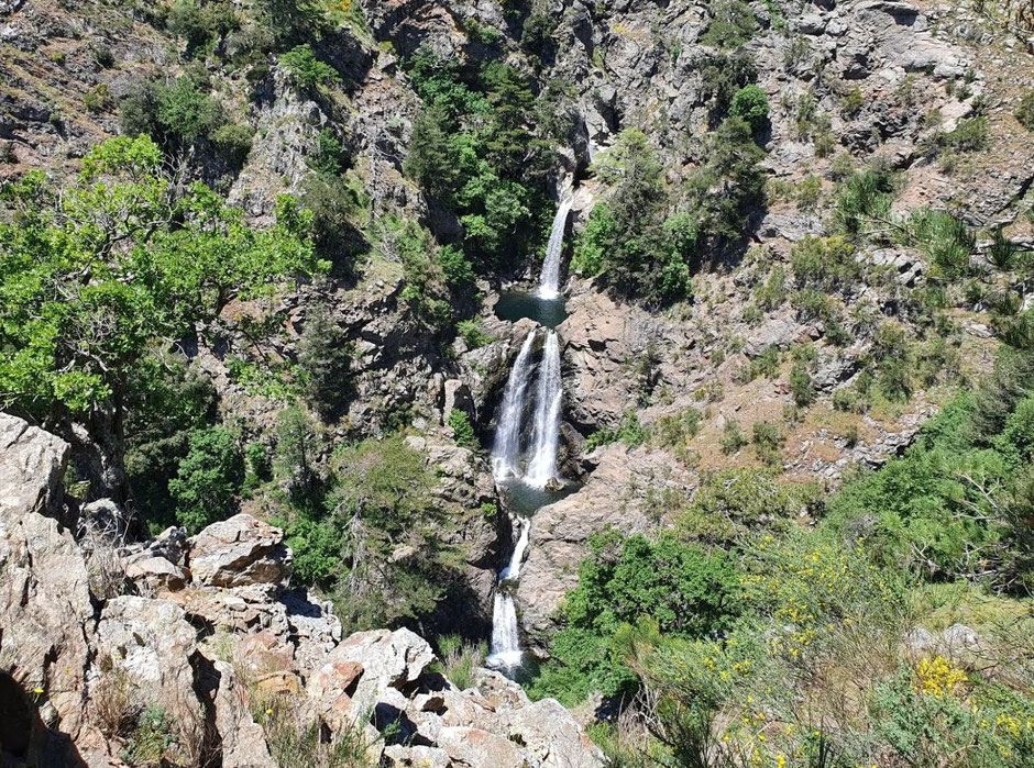 Maesano Wasserfälle im Aspromonte Nationalpark Kalabrien