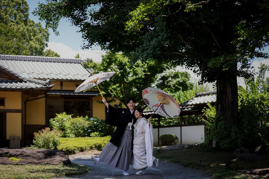 山梨フォトウェディング和装前撮り