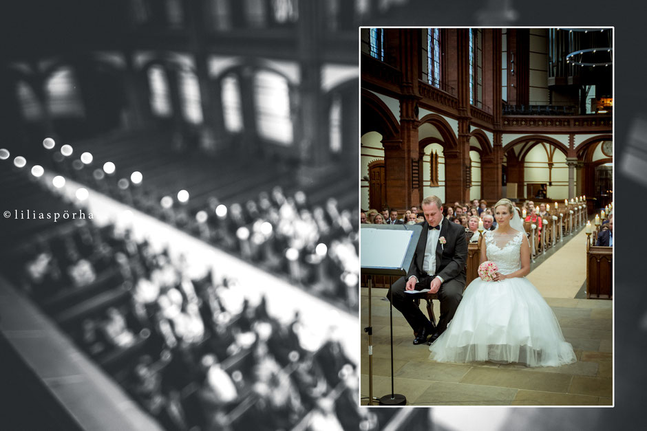 St. Gertrud Kirche, Hamburg, Hochzeit, liliaspoerhase, Fotografie, Lilia Spörhase, Sankt Gertrud, Uhlenhorst, Brautpaar