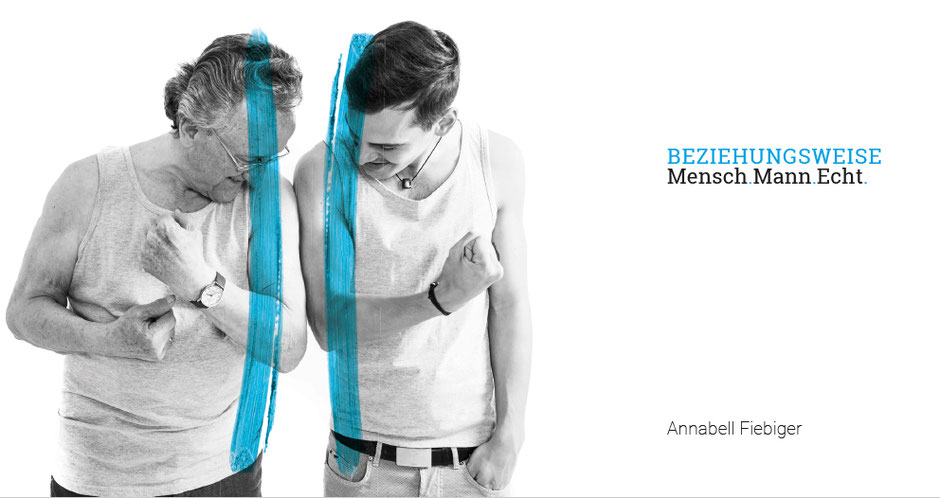  In dem Ausstellungsprojekt „ungeschminkt – Mensch.Mann.Echt“ portraitiert die Fotografin die unterschiedlichen Beziehungen zueinander stehen.