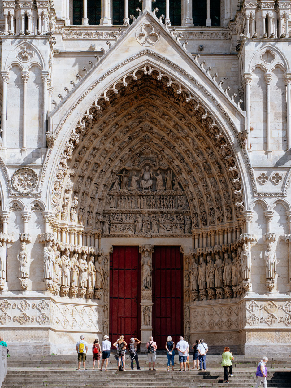 Portal of the Last Judgement, Portail du Jugement dernier, Cathédrale d'Amiens, Amiens Cathedral