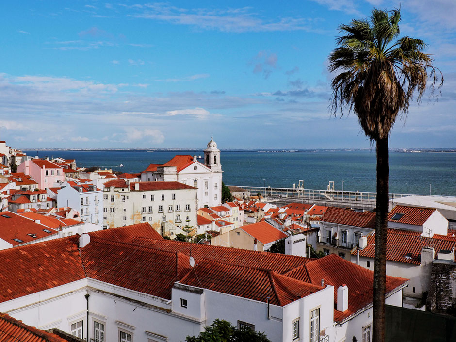 The Miradouro de Santa Luzia