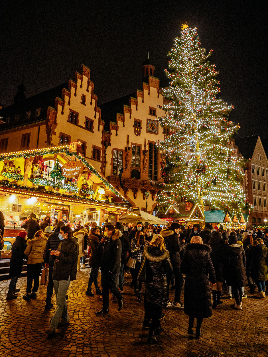 Römer, Römerberg, Frankfurt, Christmas Market, Weihnachtsmarkt, Town Hall, Altstadt, Old Town