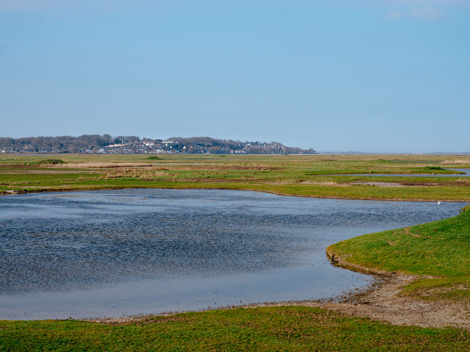 The beautiful colors of the Baie de Somme