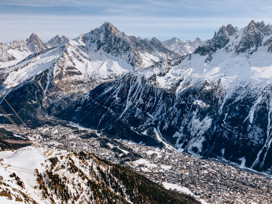 Le Brévent, Mont-Blanc Natural Resort in Chamonix (French Alps, Alpes françaises)