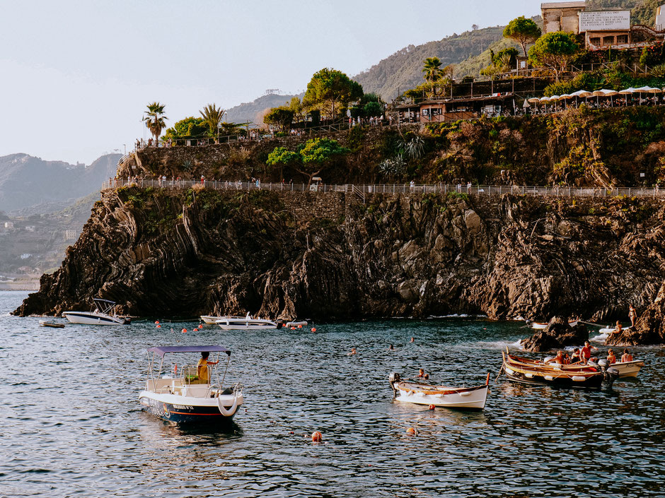 Manarola's tiny marina