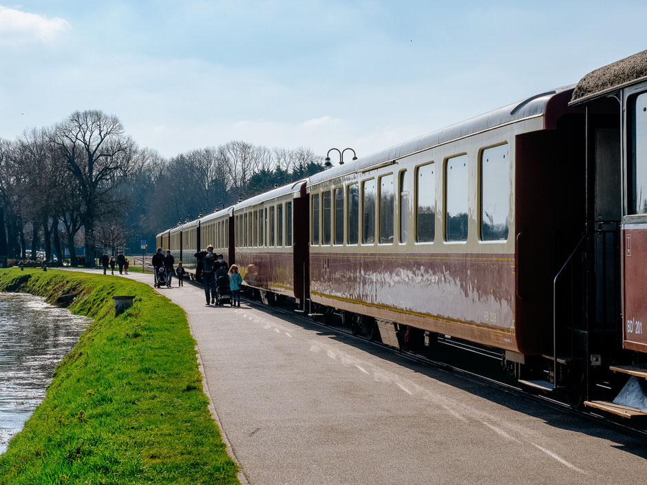 The Belle-Époque train of the Baie de Somme