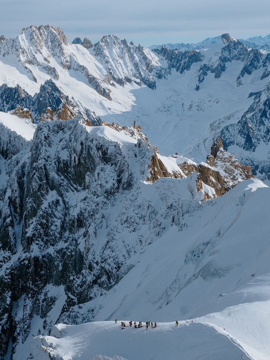 Needle, Aiguille du Midi, Chamonix (French Alps, Alpes françaises)