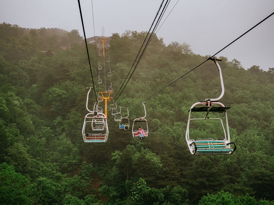 Stunning view from the chairlift