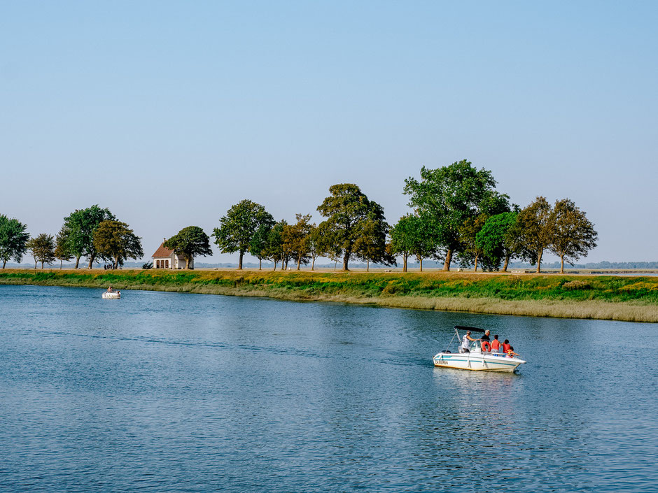 Quai Blavet located at the estuary of the Somme river