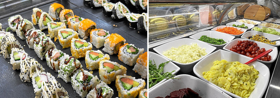 Sushi und Maki im Restaurant Yan in Weil am Rhein