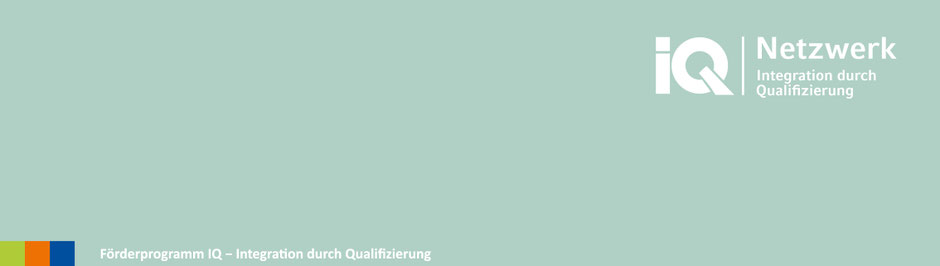Förderleiste Förderprogramm IQ – Integration durch Qualifizierung