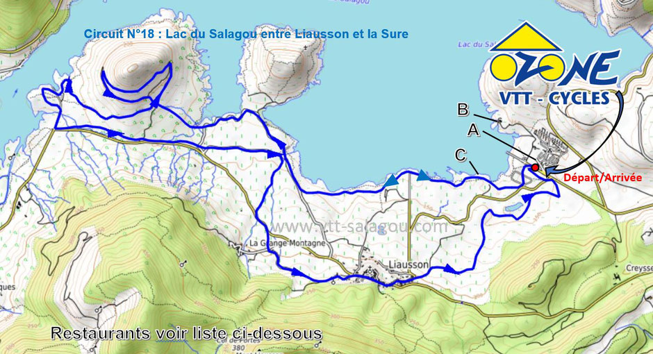 Tour du lac de salagou en velo best sale