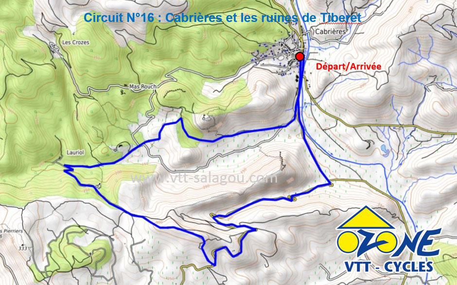 Parcours vtt salagou sale