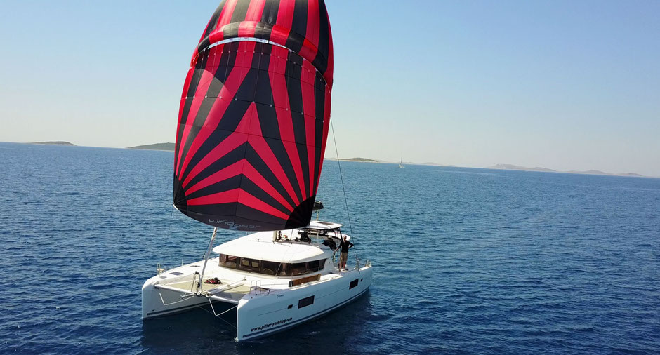 catamaran training, charter Tenerife, yachtcharter Croatia, Offshore sailing, online booking, skipper training, catamaran Lagoon 42 , sailing vacation - holiday, catamaran rent, harbor maneuver - docking training