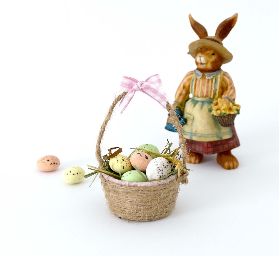 Minikorb Ostern basteln