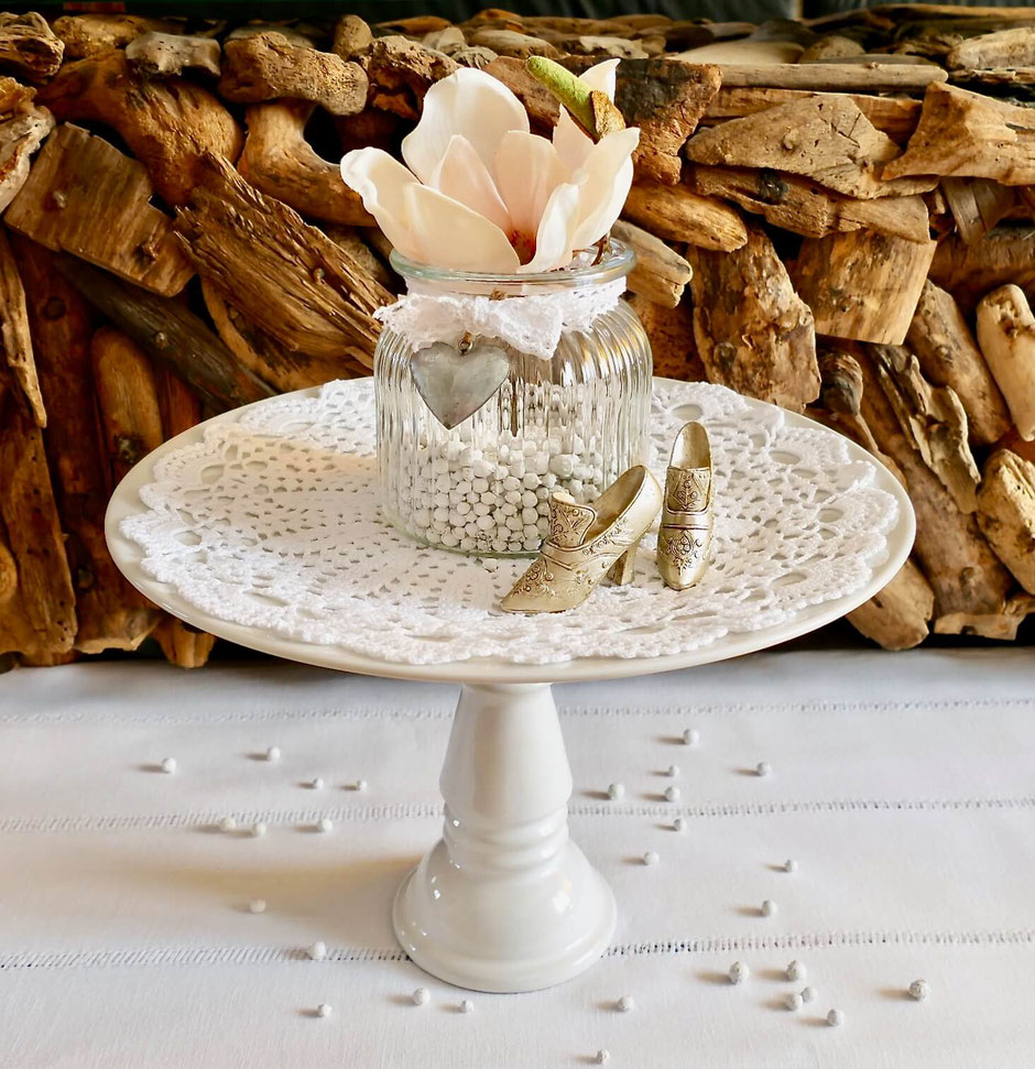 Upcycling DIY Tortenplatte