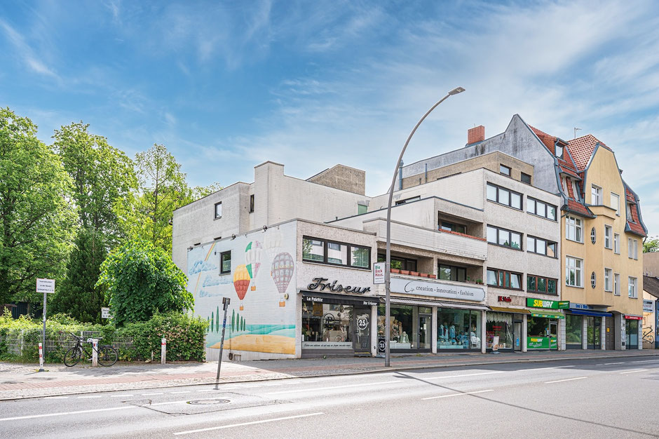 Wohn- und Geschäftshaus in Berlin-Zehlendorf mit vermieteter 1-Zimmer-Wohnung als Kapitalanlage