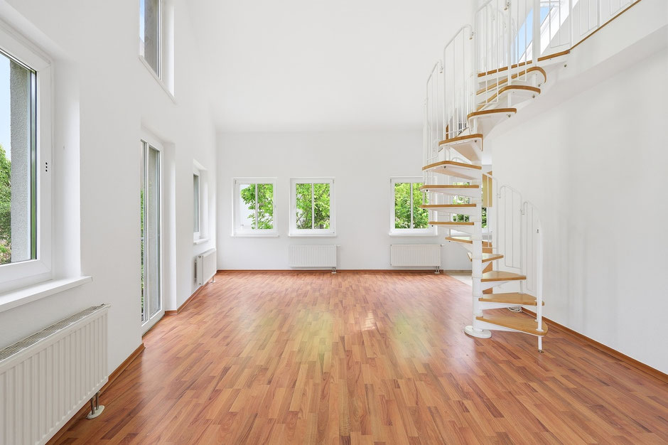 Wohnung kaufen Berlin Pankow: Loft-Apartment mit Galerie, Balkon und inkl. Pkw Stellplatz