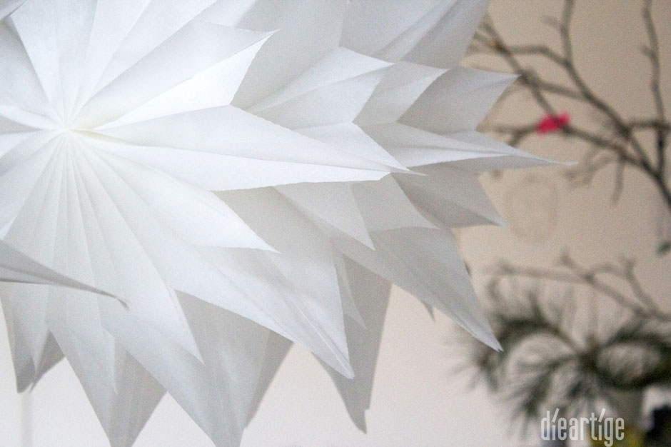 dieartigeBLOG - Papier-Sterne, DIY, schnelles Geschenk