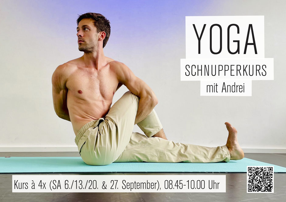 Yoga Anfängerkurs Schnupperkurs Effretikon Zürich Winterthur Wetzikon Andrei Cozlac Yoga Samstag Dance Gallery