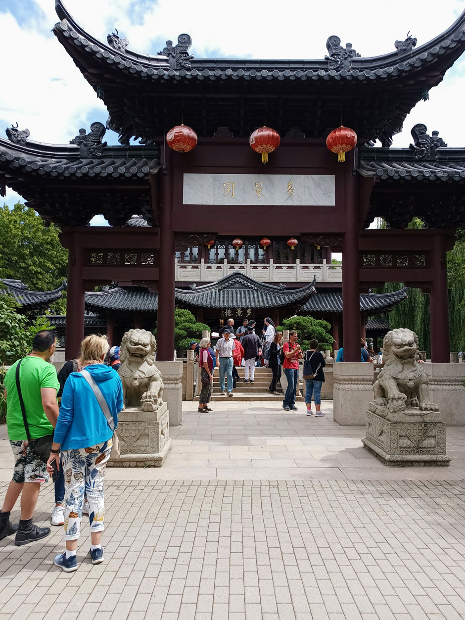 BUGA, Chinesischer Pavillion im Luisenpark