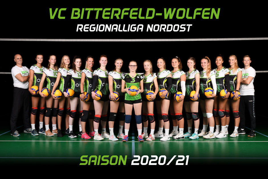 1. Damen Volleyball Tegionalliga des VC Bitterfeld-Wolfen