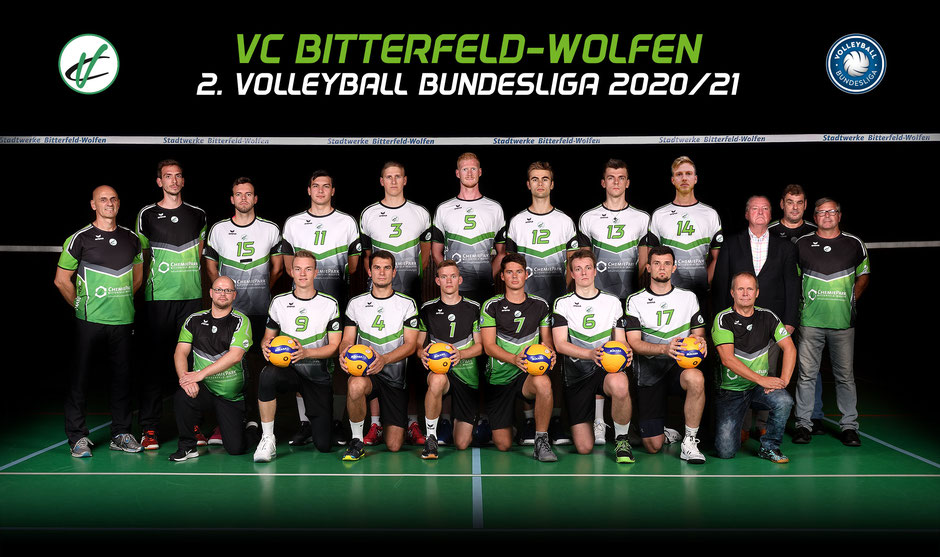 Die BiWo´s 2. Volleyball Bundesliga Team des VC Bitterfeld Wolfen